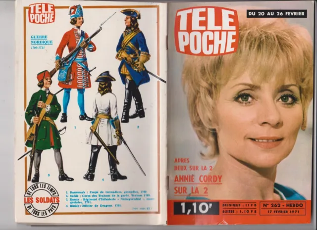 Tele Poche 1971 N°262 Complet - Annie Cordy