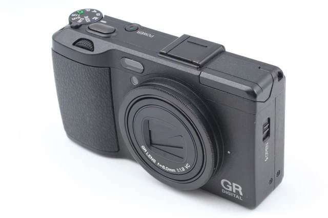 [Near MINT] RICOH GR DIGITAL IV 10.1 MP DIGITAL Camera Black body From JAPAN 5