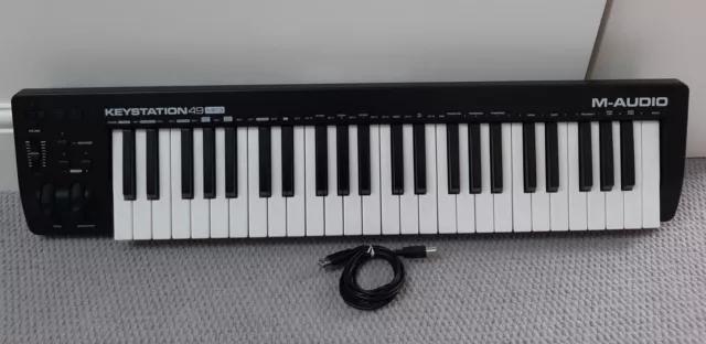 *M-Audio Keystation 49 Mk3 49 Key Usb Midi Keyboard Controller For Mac/Pc-Exc*