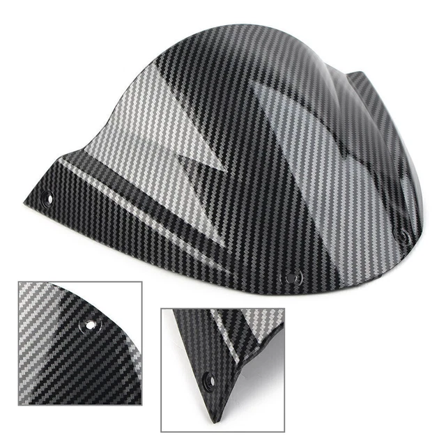 Windscreen Windshield Carbon Fiber Pattern For Ducati Monster 696 796 1100/S/EVO