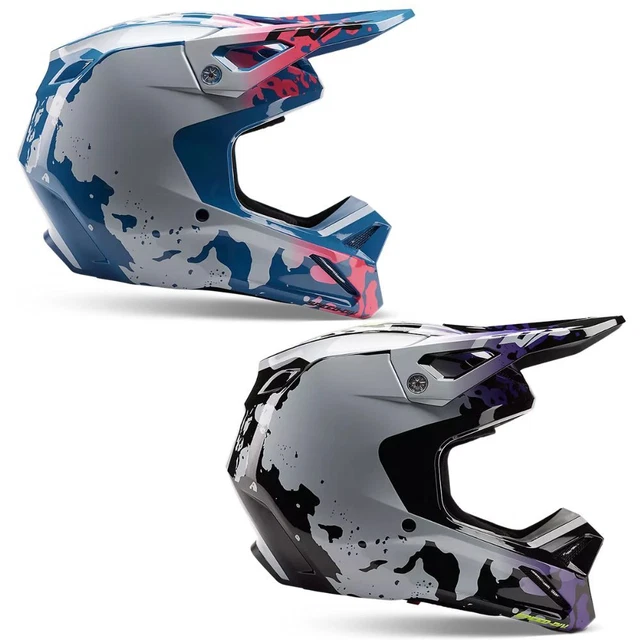 Fox Racing - Mens V1 MORPHIC Lightweight Dirt Bike Protective Motocross Helmets