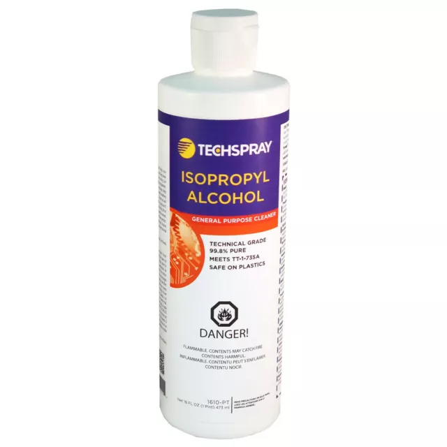 Techspray Isopropylalkohol 1610-P (Alkohol Flussmittel Platinenreiniger)