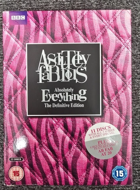 ABSOLUTELY FABULOUS THE Definitive Edition DVD Boxset- CG BD4 £8.99 ...