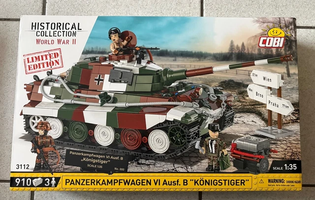 Maquette COBI 2581 – PanzerJager Tiger (P) Ferdinand – Édition Limitée 1:28 – Neuf