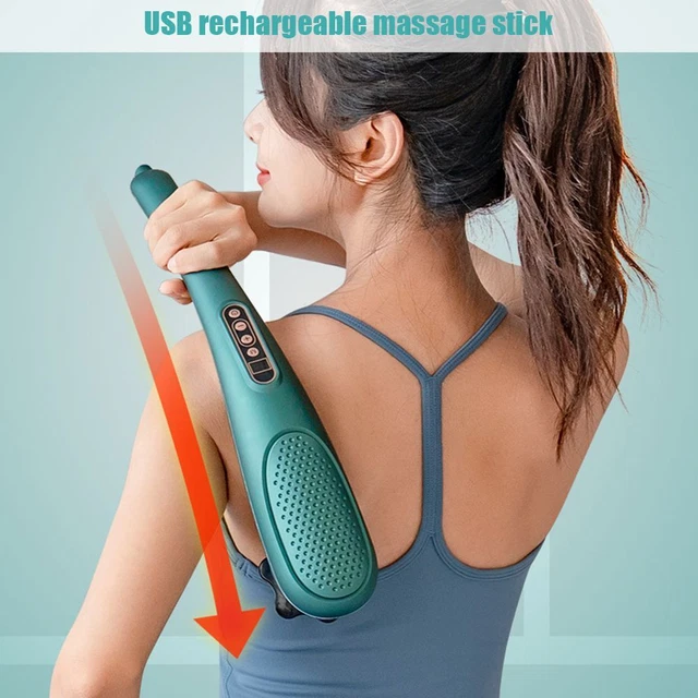 LCD Portatif Vibromasseur Soulagement de la douleur Massager Taille Épaule Cou
