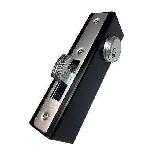 KIASET Hook Bolt Mortise Lock Weldable Steel Hook Lock for Sliding Gate Double