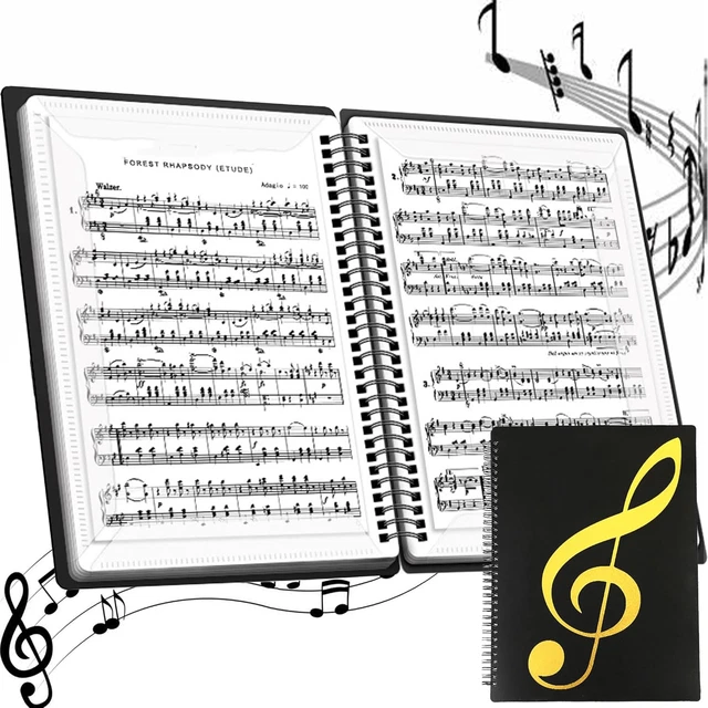 KWELLAM Cartelle in plastica per goffratura di spartiti musicali per biglietti di scrapbooking e altri mestieri di carta