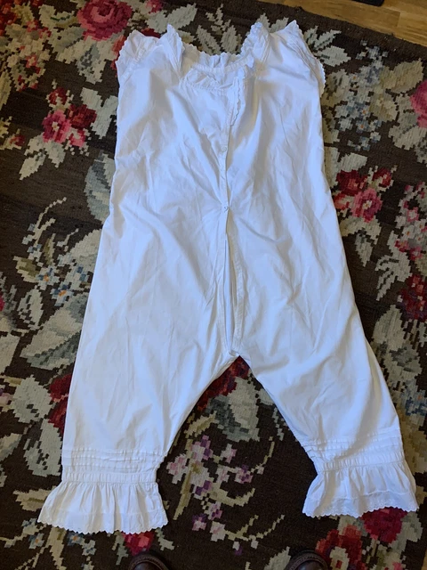 Combinazioni cavallo diviso cotone vittoriano