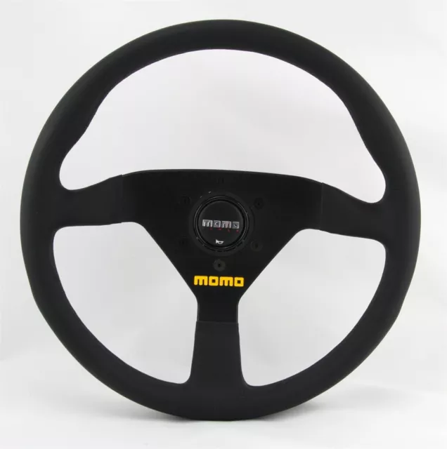 Momo Leder Sportlenkrad Modell MOD. 78 320mm schwarz black steering wheel volant