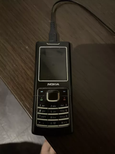 Nokia  Classic 6500 - Schwarz (Ohne Simlock) Handy