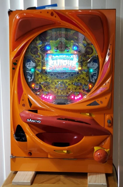 SANKYO Pachinko Machine with NEW Cyclone Ball Lifter Dodeka Saurus Custom Mods! SANKYO Pachinko Machine with NEW Cyclone Ball Lifter Dodeka Saurus Custom Mods!