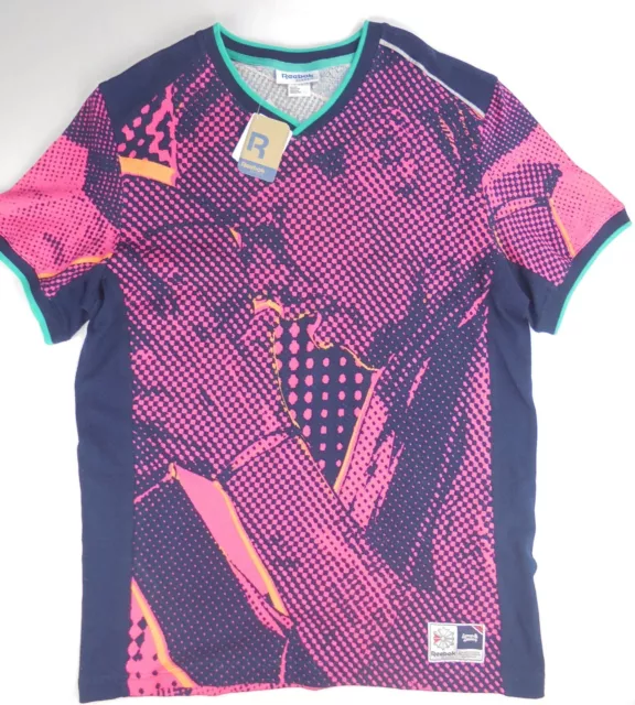 Men's Reebok Classic Lemar & Dauley Mesh AOP TE jersey shirt sz Large NEW AA4618