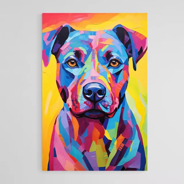 Staffordshire Bull Terrier Dog poster Choose your Size