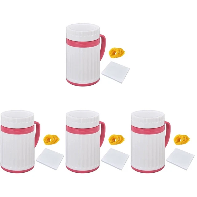 4 Sets Conteneur De Bovin Tasse Bétail Gobelet Collecte