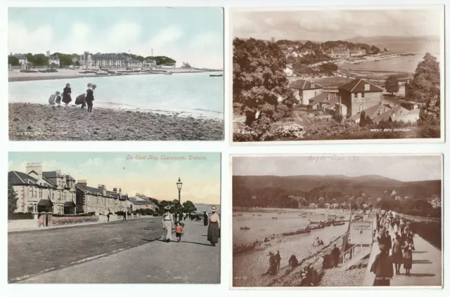 20 Dunoon Argyll Scotland Old Scottish Postcards All Cards Shown (B7)