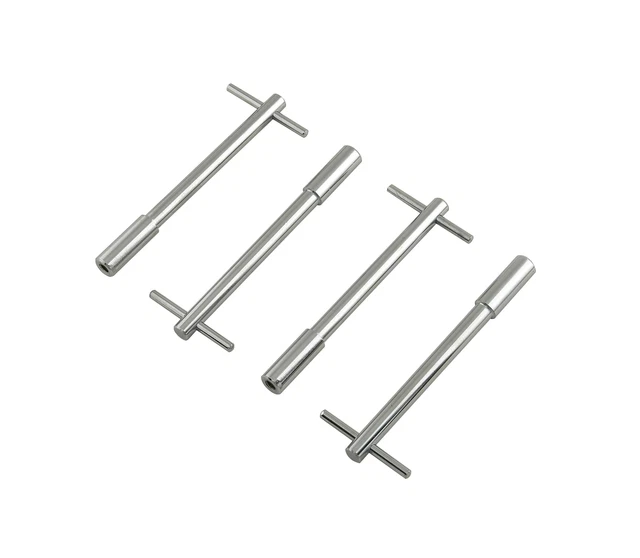 Mr. Gasket 9820 Mr. Gasket Valve Cover T Wing Bolts - 1/4-20 x 5 Inch - Chrom...