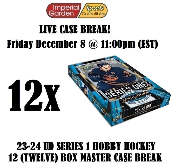 202324 UD SERIES 1 HOCKEY 12 BOX CASE BREAK 4142 Montreal Canadiens