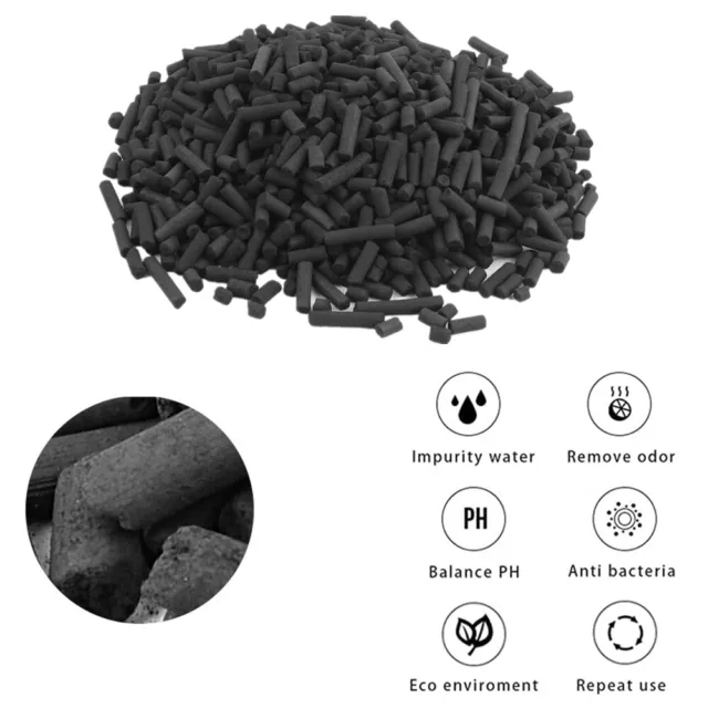 Activated Carbon Aquarium Filter Media Mesh Bag Accessories Pond Canister Filter