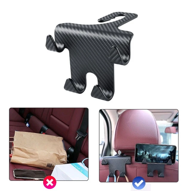 Auto Kopfstütze Haken Organizer Anhänger Halter Hochwertig Multifunktions Black