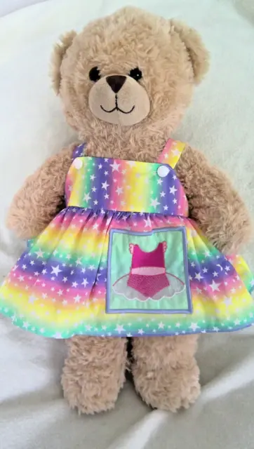 NEW BAB Build a Bear Handmade teddy  clothes to fit 40cm size girls dress