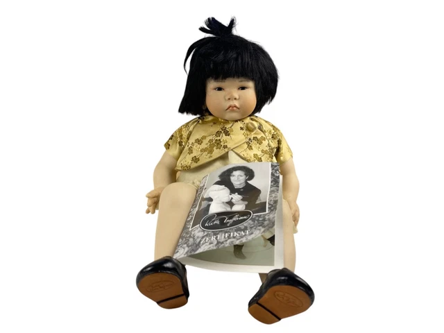 INGE TENBUSCH PORCELAINE Poupon de Collection Poupée 80 Cm. État