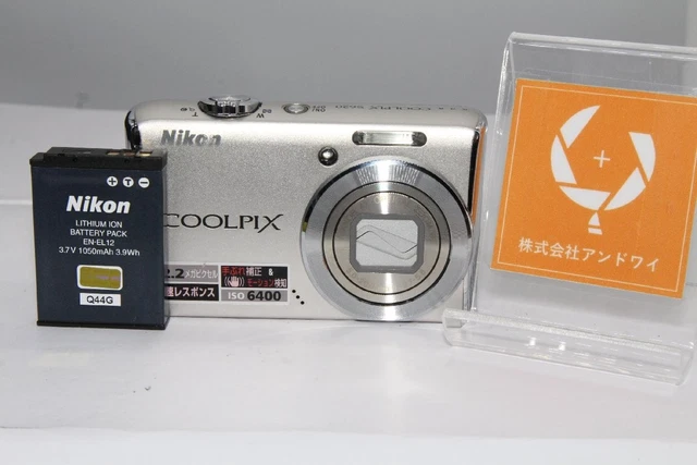 NIKON COOLPIX S620 Digital Camera with Battery Used Tested