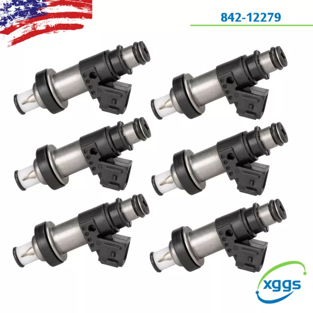 6Pcs Fuel Injectors for 1999-2001 Honda CR-V 2.0 FJ339 06164-PCA-000