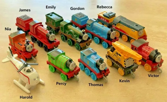 Thomas & Friends Train Toys James Percy Gordon Henry Emily Victor Rebecca Nia