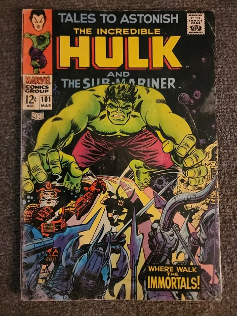 Tales To Astonish #101 (Marvel 1968) Final Issue (1st App of Destiny). Box N