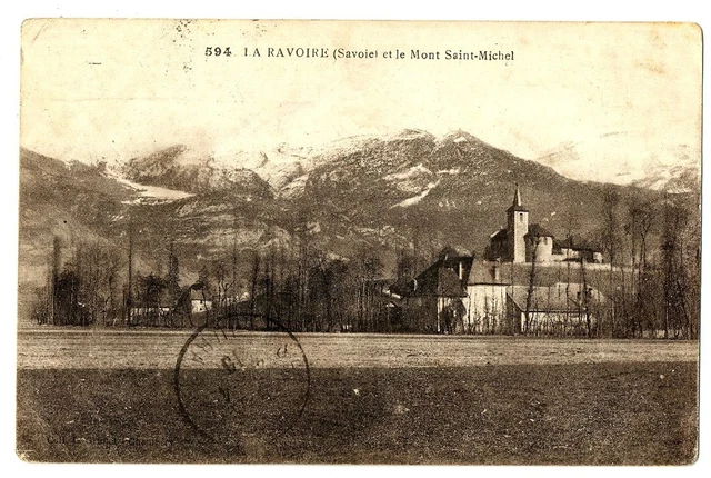 CPA 73 Savoie La Ravoire et le Mont Saint-michel