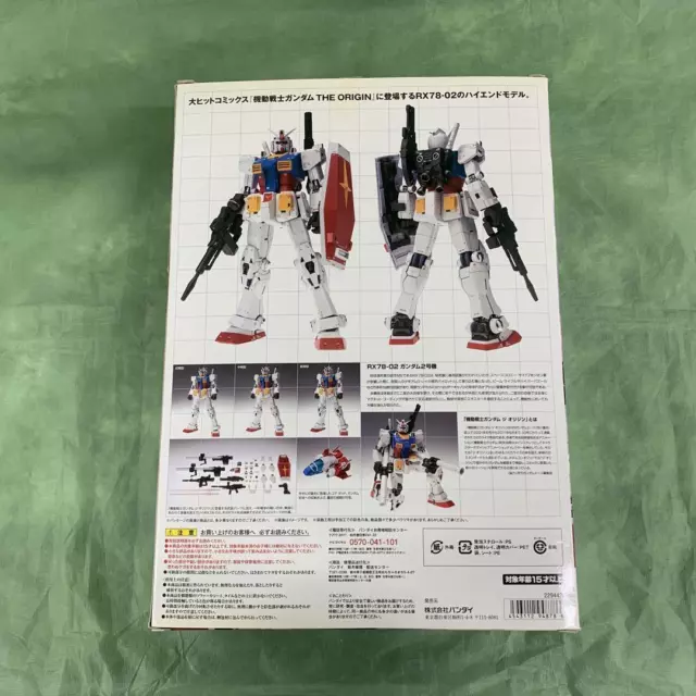 Bandai GUNDAM FIX FIGURATION METAL COMPOSITE RX78-02 THE ORIGIN Re:PACKAGE Used 2