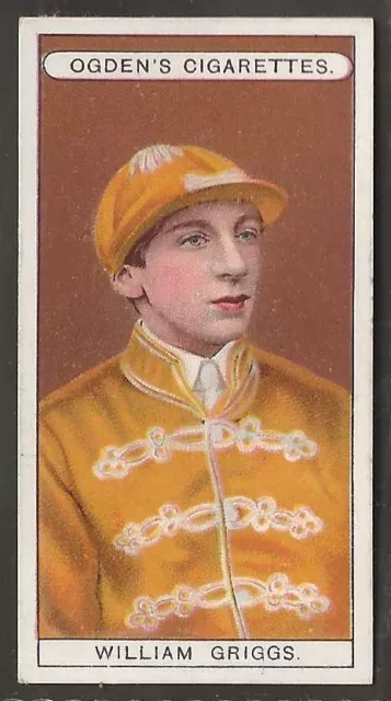 Ogdens-Owners Horse Racing Colours & Jockeys 1906 (Blue Back)-#11- Griggs