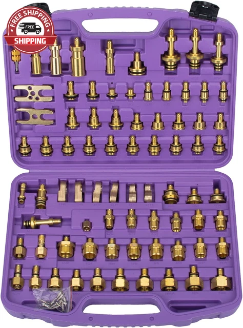 77PCS Air Conditioning Leak Test Kit, Air Conditioning Leak Detector, A/C Compre
