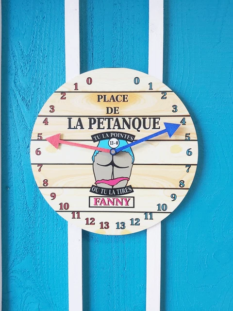 Compteur De Score Pétanque 30x20cm En Étain Vintage - La Belle Boule
