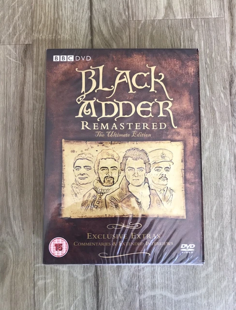 Black Adder Remastered  6-Disc DVD Box Set 2009 Ultimate Edition Rowan Atkinson