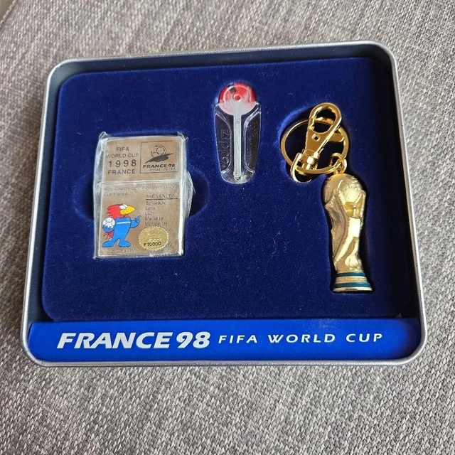 ZIPPO FRANCE 98 world cup-Limited edition-VERY RARE £208.70