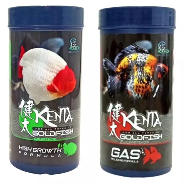 Set 2 Pcs Goldfish Food Gas Release and High Growth Formula Kenta