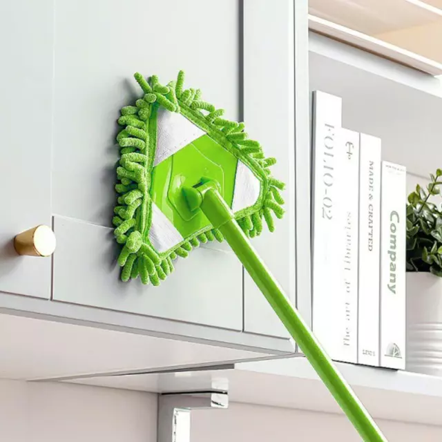 Limpiador de vidrio de pared retráctil triángulo de limpieza de pisos de cocina doméstica