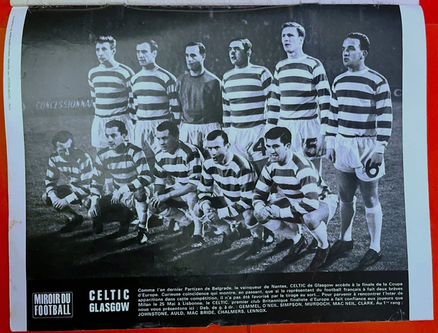 Miroir Football #94 1967 Coupe Rennes-Lyon Dukla Facchetti