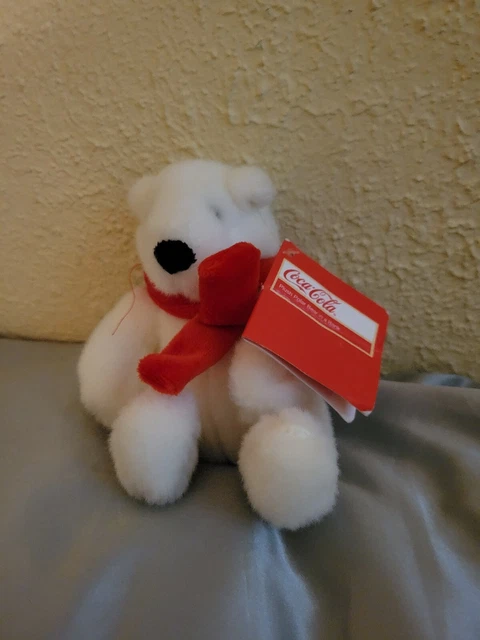 NWT Small Coca-Cola Polar Bear Plush