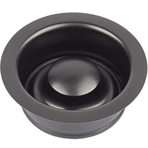 CELAENO Kitchen Sink Garbage Disposal Flange and Stopper Durable Gunmetal Bla...