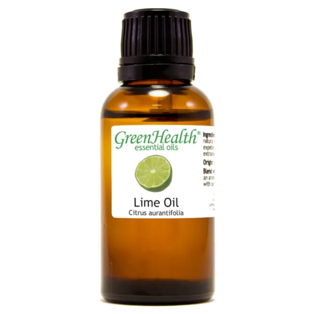 1 fl oz Lime Essential Oil (100% Pure & Natural) - GreenHealth