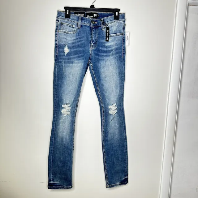 RSQ Tokyo Super Skinny Vintage Flex Jeans NWT Men’s Distressed Tilly’s Destroyed