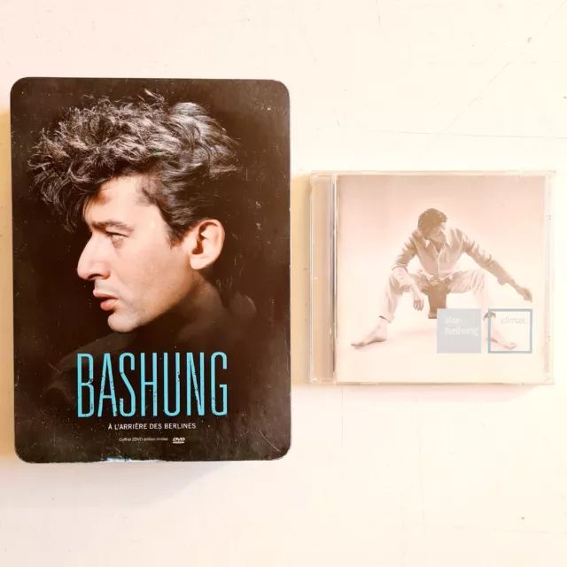 Lot Bashung, COFFRET DOUBLE DVD "A l'arriere Des Berlines" + DOUBLE CD "Climax"