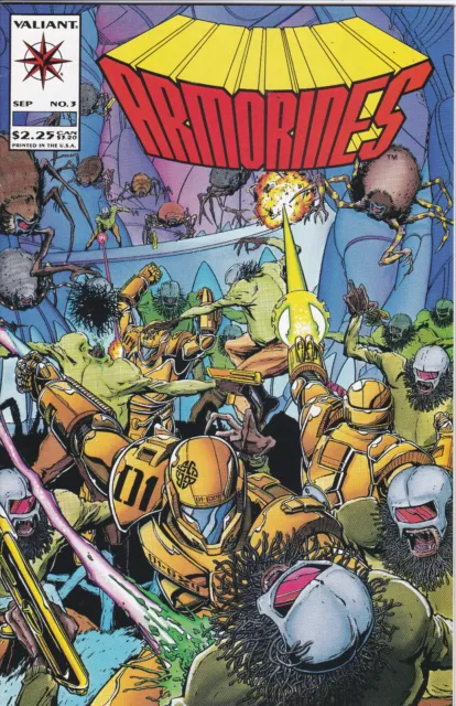 Armorines #3, Vol. 1 (1994-1995) Valiant Entertainment