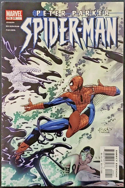 PETER PARKER SPIDER-MAN #49 1ère application virus Marvel 2002 VF- EUR ...
