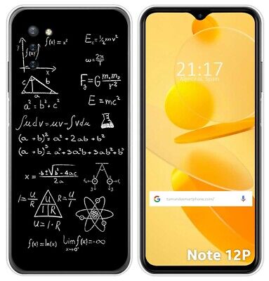 Coque Silicone pour Ulefone Note 12P Design Formules Dessins