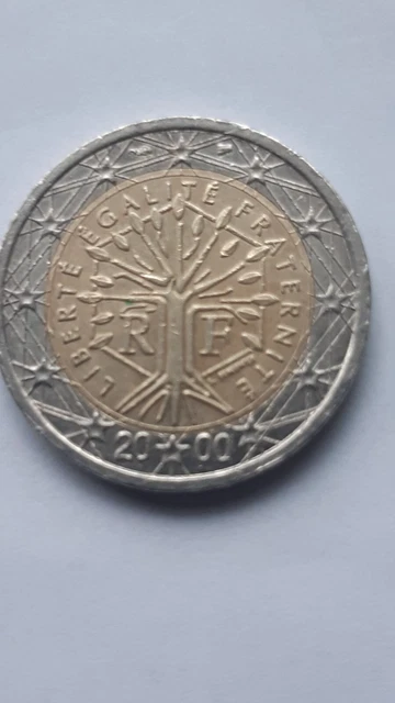 2 Euro Münze Liberte Egalite Fraternite 2000 Fehlprägung Erkennen 2 EURO liberte egalite fraternite, 2000, Fehlprägung EUR 225,00