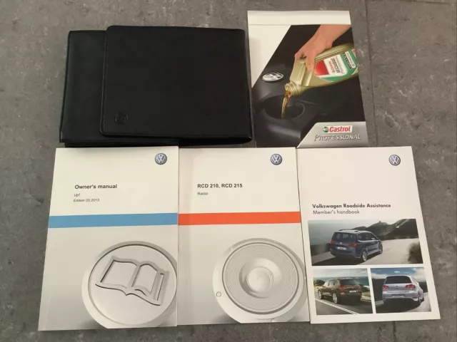 Volkswagen Up! Owners Pack / Handbook / Manual + Wallet