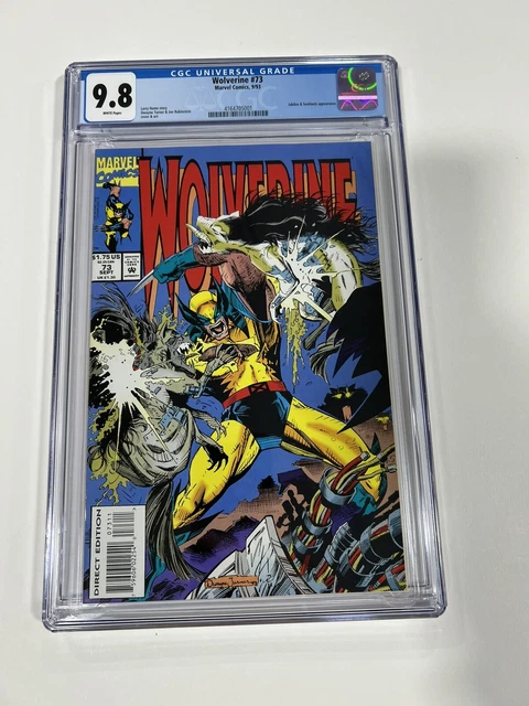 Wolverine 73 Cgc 9.8 White Pages Marvel 1993